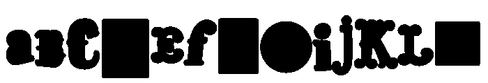 Kidnap Rainbow CF FONT