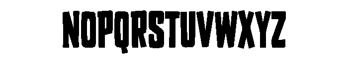 Kidnova Font UPPERCASE