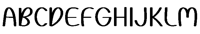 Kidos Notes Font UPPERCASE
