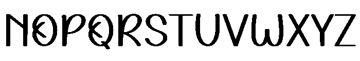 Kidos Notes Font LOWERCASE