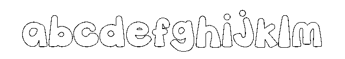 Kidpop Outline FONT