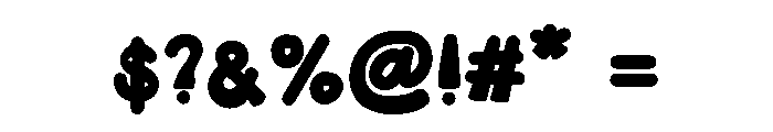 Kidpop Font OTHER CHARS