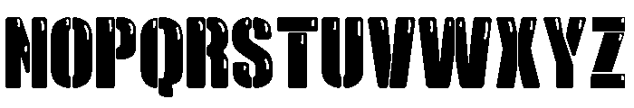 Kids Army Bubble Font LOWERCASE