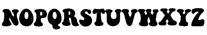 Kids Art Brush Font LOWERCASE