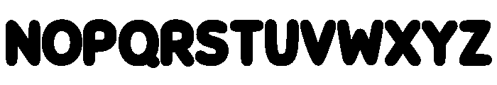 Kids Bubbles Regular Font LOWERCASE