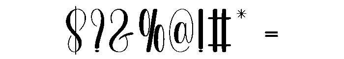 Kids Christmas Font OTHER CHARS