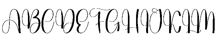 Kids Christmas Font UPPERCASE