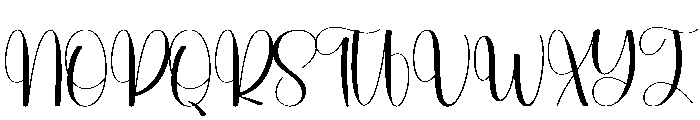 Kids Christmas Font UPPERCASE
