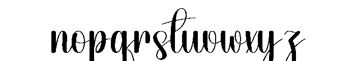 Kids Christmas Font LOWERCASE