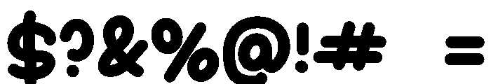 Kids Island Font OTHER CHARS