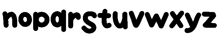 Kids Island Font LOWERCASE