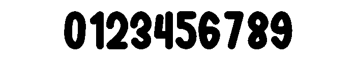 Kids School Blue Font OTHER CHARS