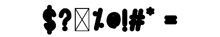 Kids School Blue Font OTHER CHARS