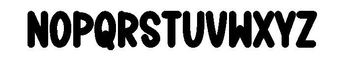 Kids School Blue Font UPPERCASE