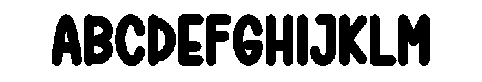 Kids School Green Font UPPERCASE
