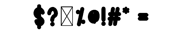 Kids School Pink Font OTHER CHARS