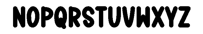 Kids School Pink Font UPPERCASE