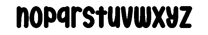 Kids School Red Font LOWERCASE