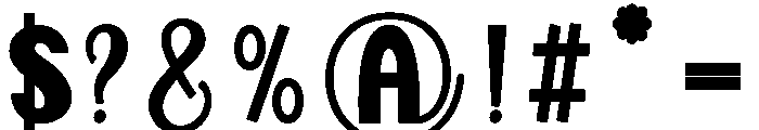 Kids School Regular Font OTHER CHARS