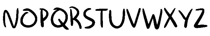 Kids Spidol Regular Font UPPERCASE