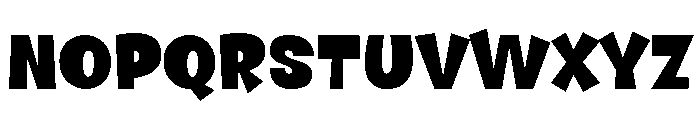 Kids Team Regular Font UPPERCASE