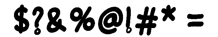 Kids Writing Regular Font OTHER CHARS