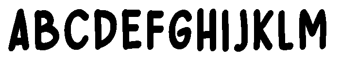 Kids Writing Regular Font UPPERCASE