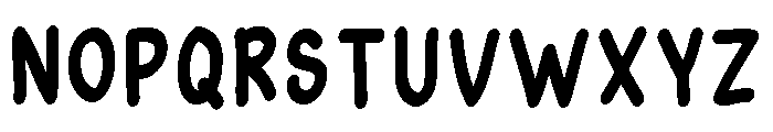 Kids Writing Regular Font UPPERCASE