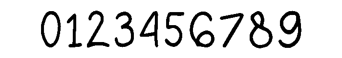 KidsChalk Font OTHER CHARS