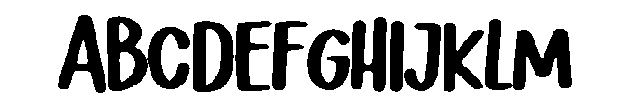KidsMarker Font UPPERCASE
