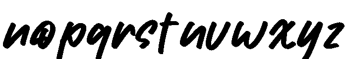 Kidyur Font LOWERCASE