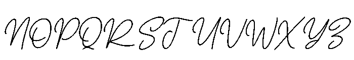 Kieran Munroe Italic Font UPPERCASE