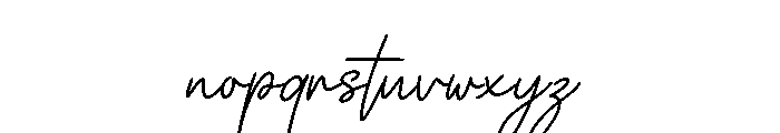 Kieran Munroe Italic Font LOWERCASE