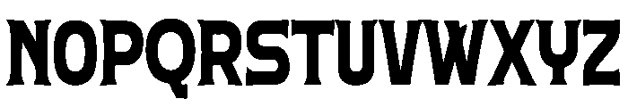 Kifzo Font UPPERCASE
