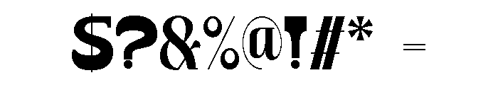 Kihre Vintage Regular Font OTHER CHARS