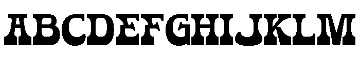 Kihre Vintage Regular Font UPPERCASE