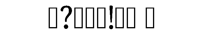 Kikar Regular Font OTHER CHARS