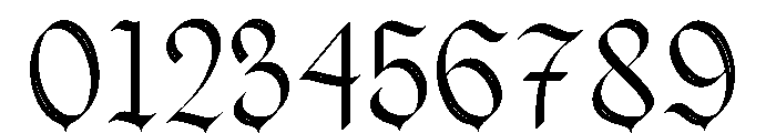 Kileydot Hollow Font OTHER CHARS