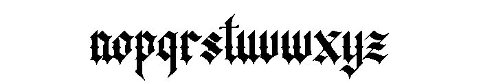 Kileydot Font LOWERCASE
