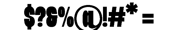 Kilgar Regular Font OTHER CHARS