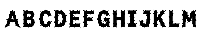 Killi Regular Font UPPERCASE