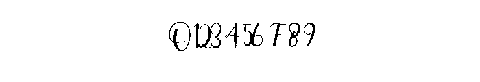 Killing Digitaly Font OTHER CHARS