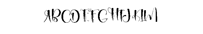 Killing Digitaly Font UPPERCASE