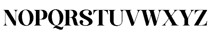 Kilmir Font UPPERCASE