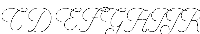 Kimbely-Regular Font UPPERCASE