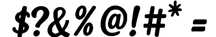 Kimily Script Font OTHER CHARS