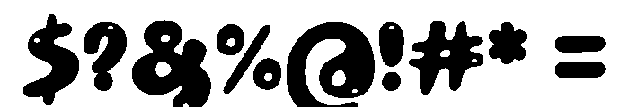 Kind Cute Regular Font OTHER CHARS