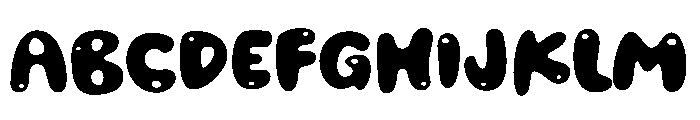 Kind Cute Regular Font UPPERCASE