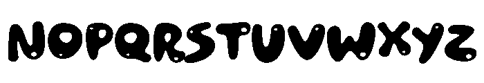 Kind Cute Regular Font UPPERCASE