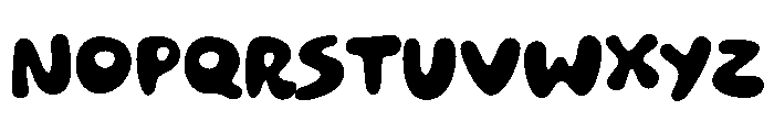 Kind Cute Regular Font LOWERCASE